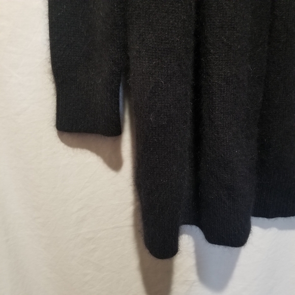 Diane von Fürstenberg, Cardigan Knit Coat, Black, Size Large, NWOT - Picture 6 of 11